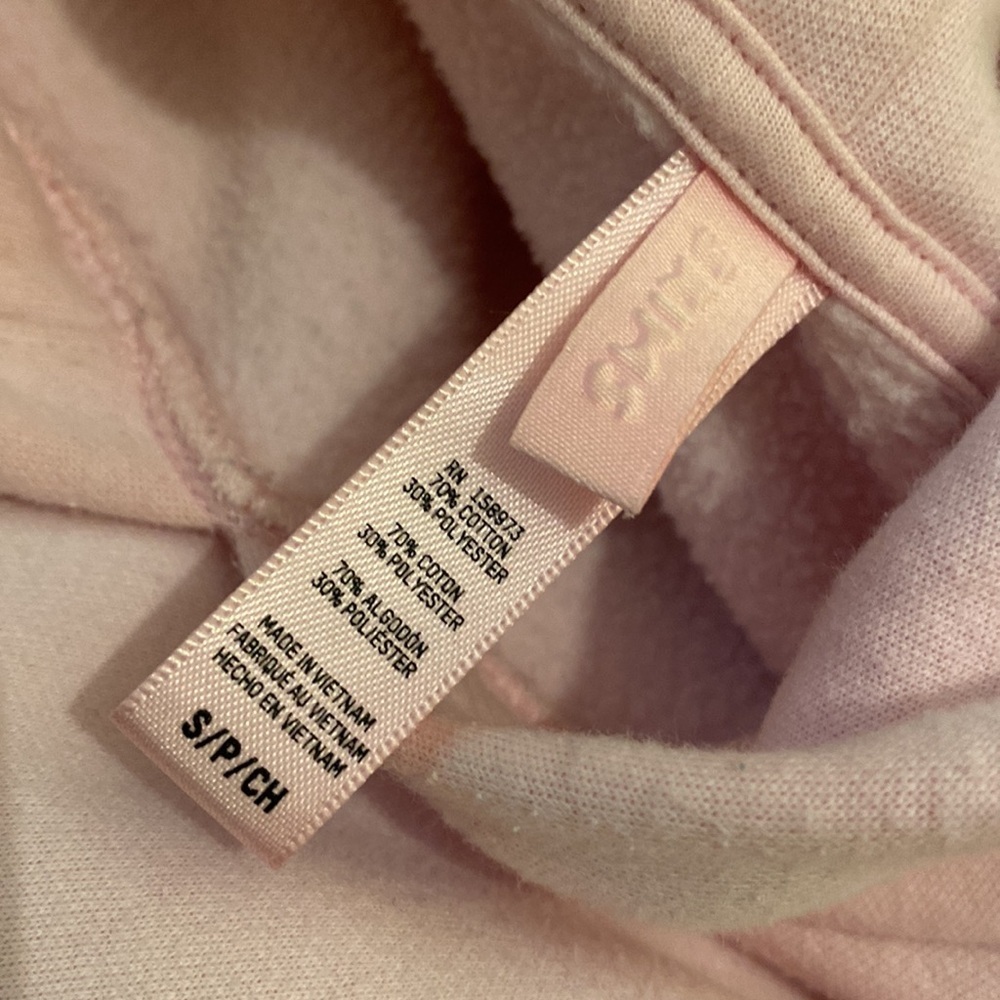 SKIMS Pink Hoodie Sweatshirt. Size S - Picture 4 of 6